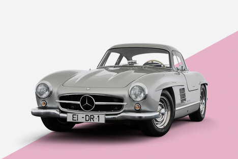 Brabus x Andy Warhol Mercedes-Benz 300 SL Gullwing