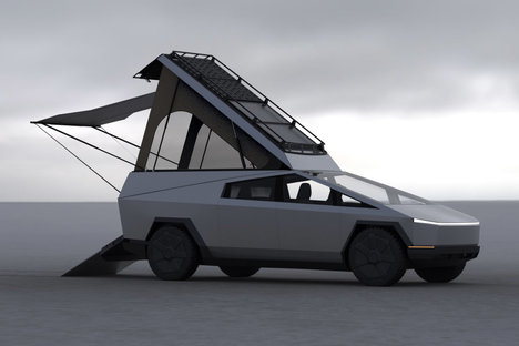 Cybertruck Space Camper Cybertruck Space Camper