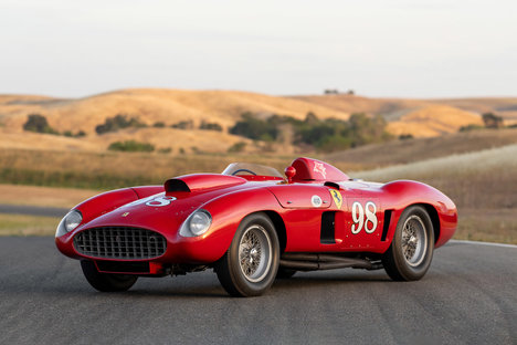 1955 Ferrari 410 Sport Spider 1955 Ferrari 410 Sport Spider