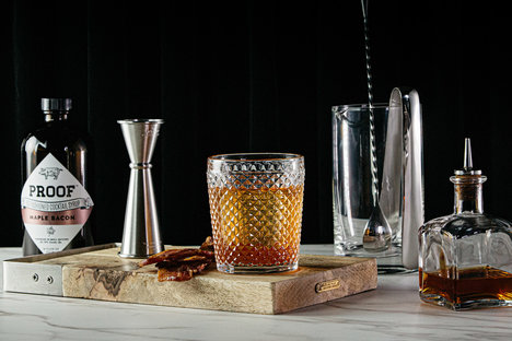 Maple Bacon Old Fashioned Cocktail Recipe Maple Bacon Old Fashioned Cocktail Recipe