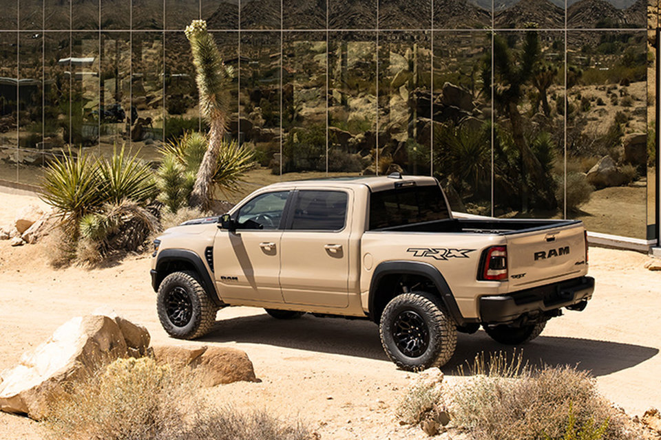 2022 Ram 1500 TRX Sandblast Edition Truck Uncrate