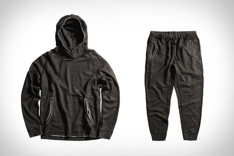 Vollebak Black Algae Hoodie and Sweatpants Vollebak Black Algae Hoodie and Sweatpants