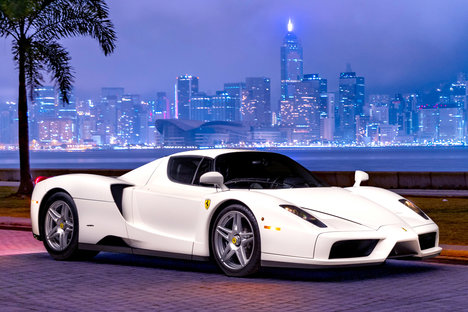 2003 White Ferrari Enzo 2003 White Ferrari Enzo
