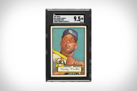 1952 年 Topps 米奇斗篷棒球卡