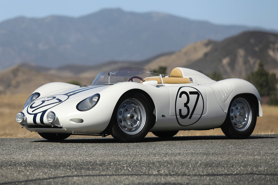 □スパークモデル 1/43 1959 ポルシェ718 RSK #15 C.ゴダン・ド