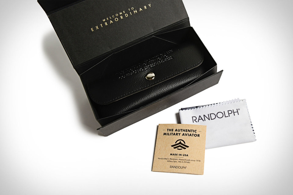 Randolph Military Edition Aviator Sunglasses | Uncrate