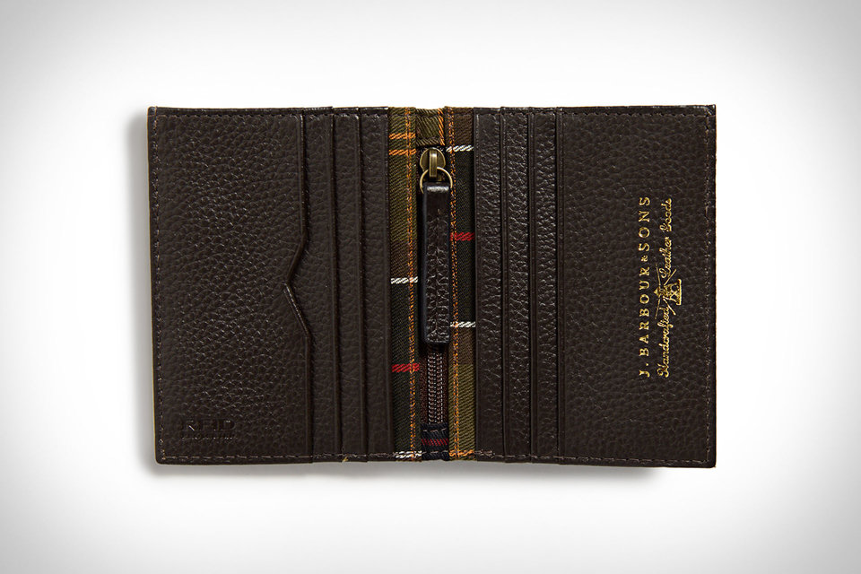 Barbour Tartan Wallet
