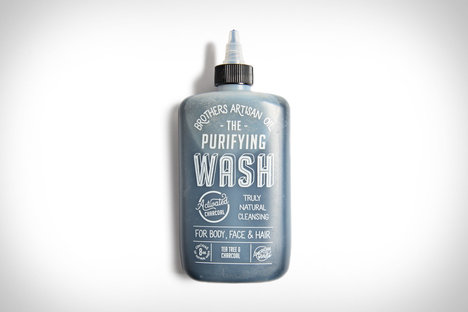 Brothers Artisan Tea Tree & Charcoal Purifying Wash