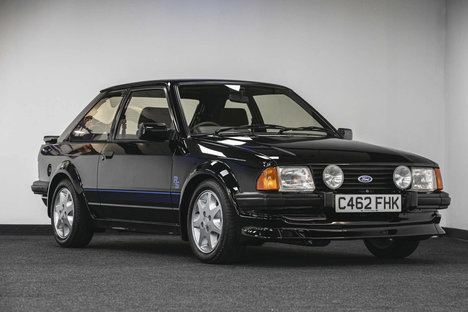 Princess Diana's 1985 Ford Escort RS Turbo S1 Princess Diana's 1985 Ford Escort RS Turbo S1