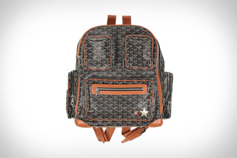 Kanye West's Goyard Robot Face Backpack Kanye West's Goyard Robot Face Backpack
