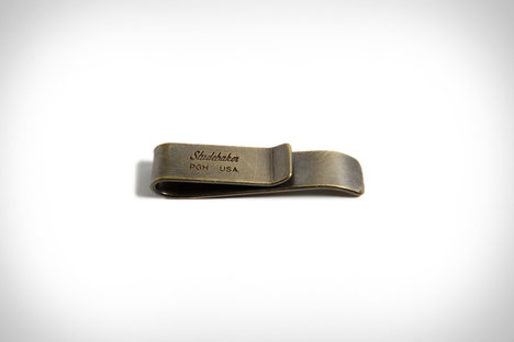 Studebaker Metals Brass Money Clip Studebaker Metals Brass Money Clip