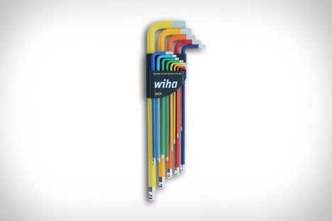 Wiha Color Coded Hex Key Set Wiha Color Coded Hex Key Set