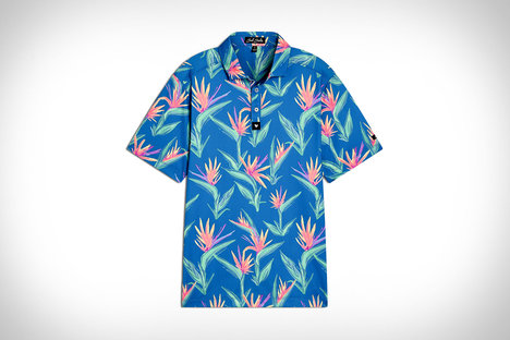 Bad Birdie Paradisio Golf Polo