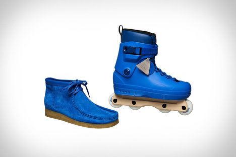 Clarks Originals x Them Skates Wallabee & Rollerblade Collection Clarks Originals x Them Skates Wallabee & Rollerblade Collection