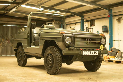Ex-Military 1987 Mercedes-Benz 240GD Wolf