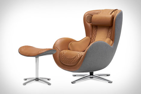 Nouhaus Classic Massage Chair & Ottoman Nouhaus Classic Massage Chair & Ottoman