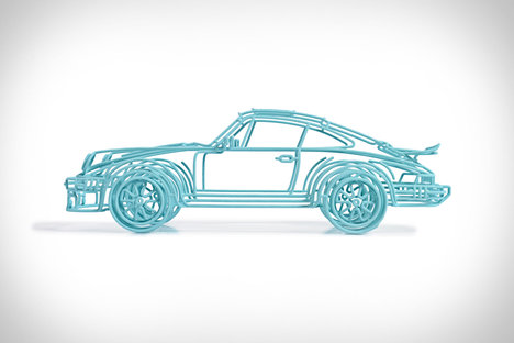 Porsche 934 1:15 Scale Wire Model