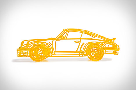 Porsche 911 RSR 1:15 Scale Wire Model