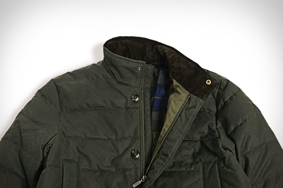 Barbour Baffle Wax Jacket Uncrate