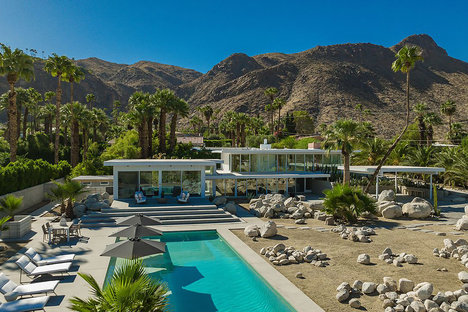 Casa de rocas del desierto