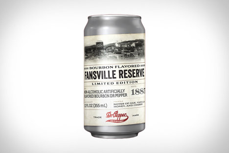 Dr. Pepper Bourbon-Flavored Fansville Reserve Soda Dr. Pepper Bourbon-Flavored Fansville Reserve Soda