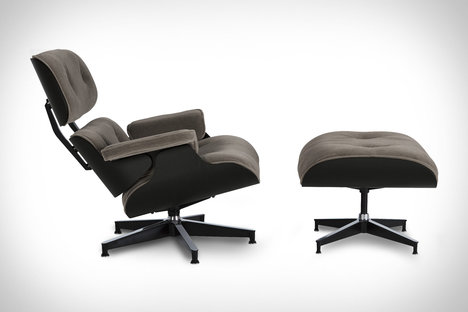 Eames Mohair Supreme Lounge Chair