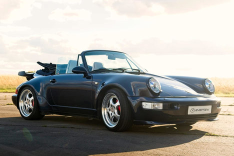 Everrati Electrified Porsche 911 Wide Body Cabriolet Everrati Electrified Porsche 911 Wide Body Cabriolet