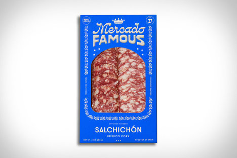 Mercado Célèbre Saucisse Salchichon Ibérique