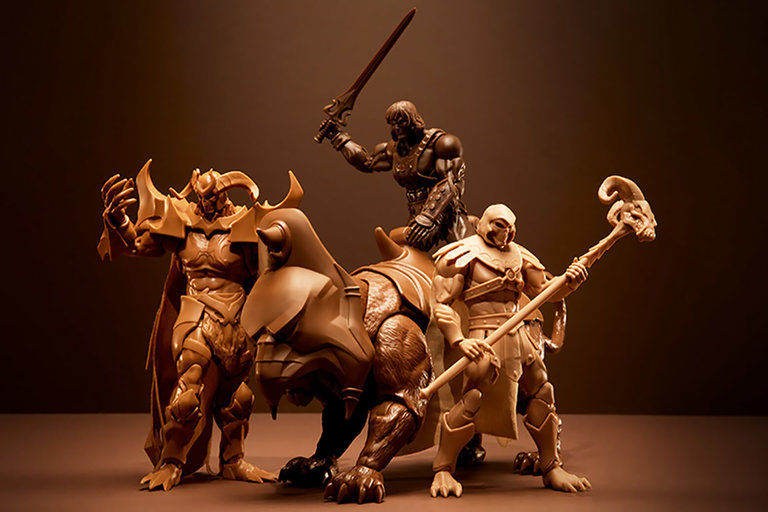 Masters of the Universe x Virgil Abloh Action Figures