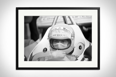 Niki Lauda Grand Prix Framed Print