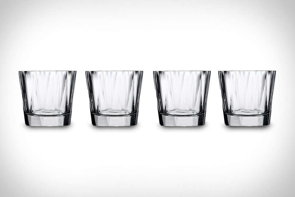Nude Glass Paris Whiskey Glass, Set of 2 - Clear