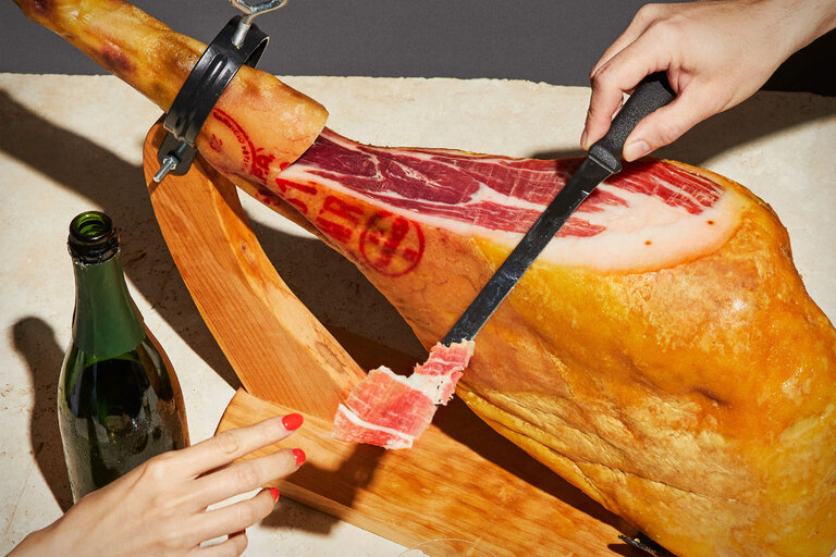 Mercado Famous Whole Jamon Leg