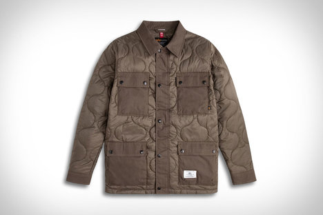 Veste-chemise matelassée Alpha Industries Onion