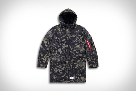 Alpha Industries N-3B Quilted Camo Parka Alpha Industries N-3B Quilted Camo Parka