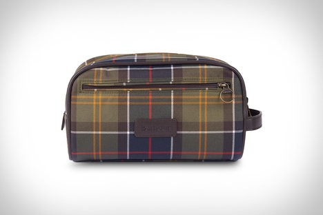 バーバー タータン ウォッシュバッグ