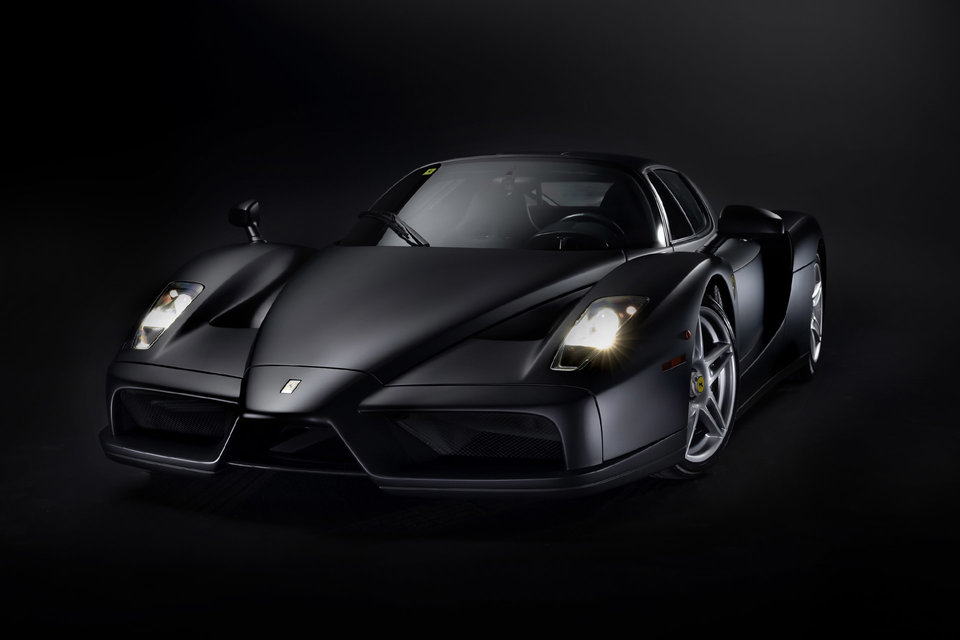 Matte Black 2004 Ferrari Enzo | Uncrate