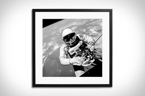 Gemini IV Spacewalk Framed Print