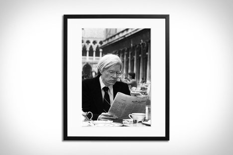 Andy Warhol in Venice Framed Print