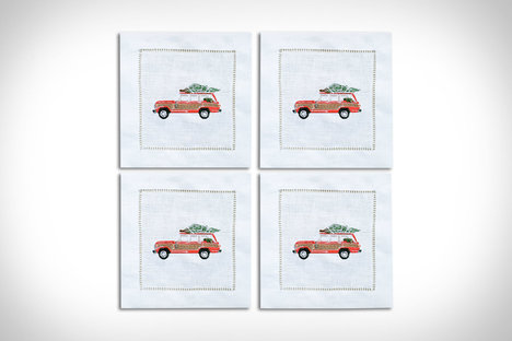 Serviettes Cocktail Boisé