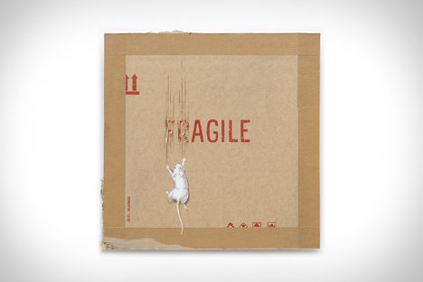 Banksy's Agile Rat Screen Prints