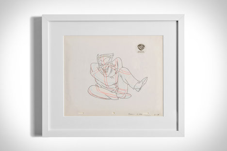 Joker In A Straitjacket Original Production Art Joker In A Straitjacket Original Production Art