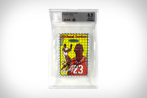 1985 Jewel Prism Michael Jordan Autographed Sticker 1985 Jewel Prism Michael Jordan Autographed Sticker