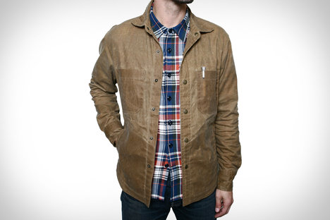 Rouge Territory Tan Wax Patrol Shirt Rouge Territory Tan Wax Patrol Shirt