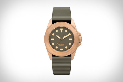 Unimatic x Massena LAB Modello Quattro Bronze Watches