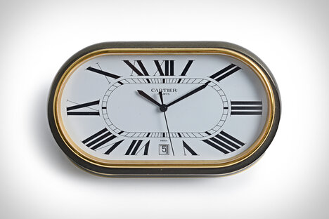 Vintage Cartier Desk Clock Vintage Cartier Desk Clock