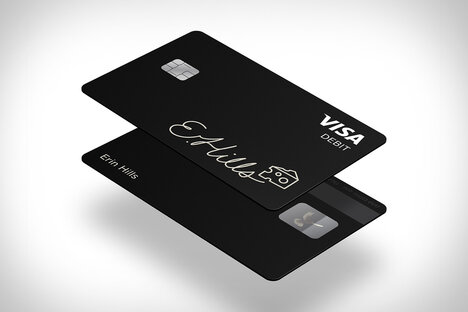 Tarjeta de regalo de aplicación de efectivo