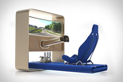 DrivePod Professional Driving Simulator Concept DrivePod Professional Driving Simulator Concept