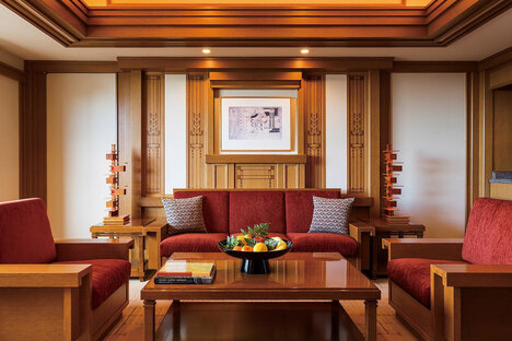 Imperial Hotel Frank Lloyd Wright Suite