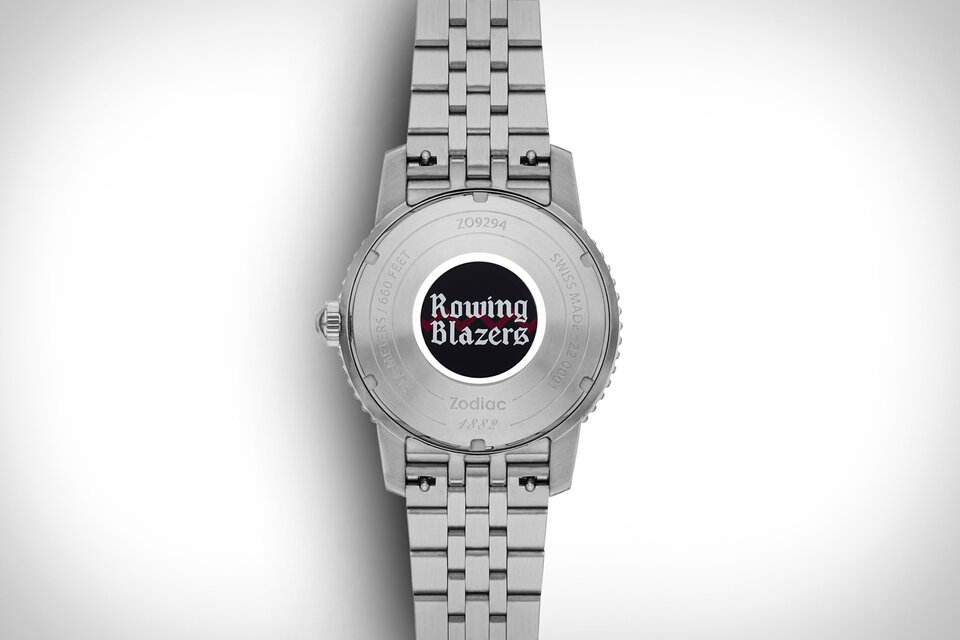Zodiac x Rowing Blazers Super Sea Wolf Watch | Uncrate