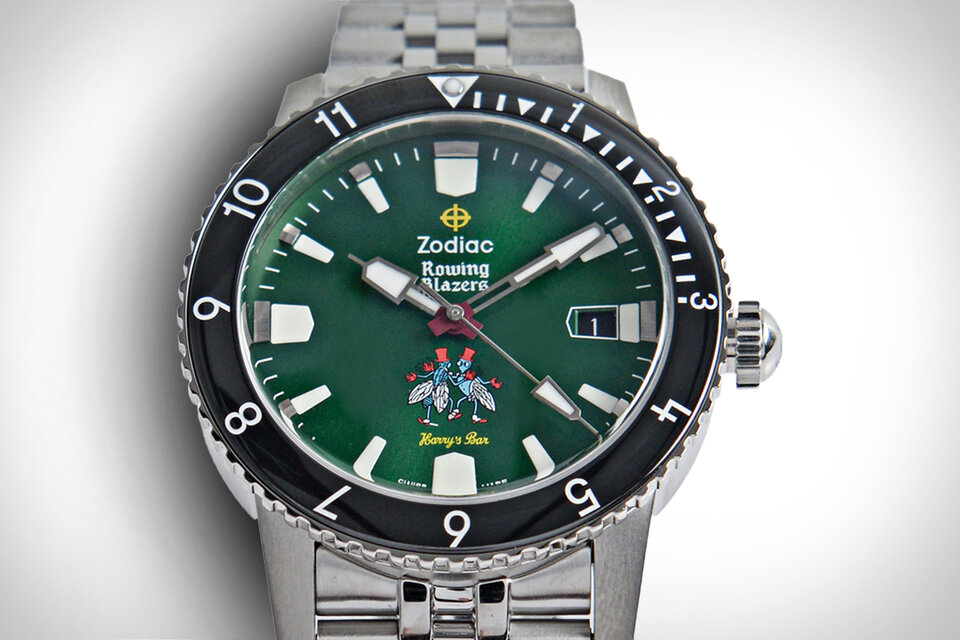 Zodiac x Rowing Blazers スーパーシーウルフ ウォッチ Uncrate